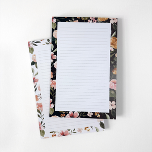 Everyday Lined Notepad Set | Charlotte Floral