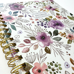 Premium Notebook | Autumn Amethyst Floral